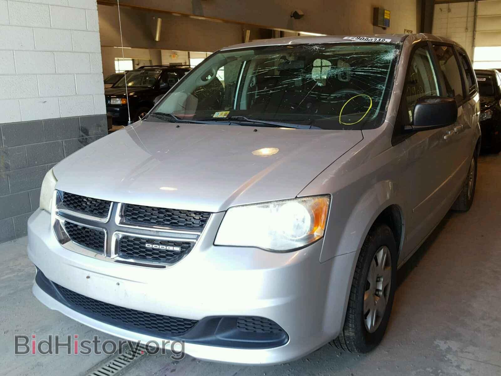 2011 DODGE CARAVAN - VIN: 2D4RN4DG6BR644637 - Фото 2