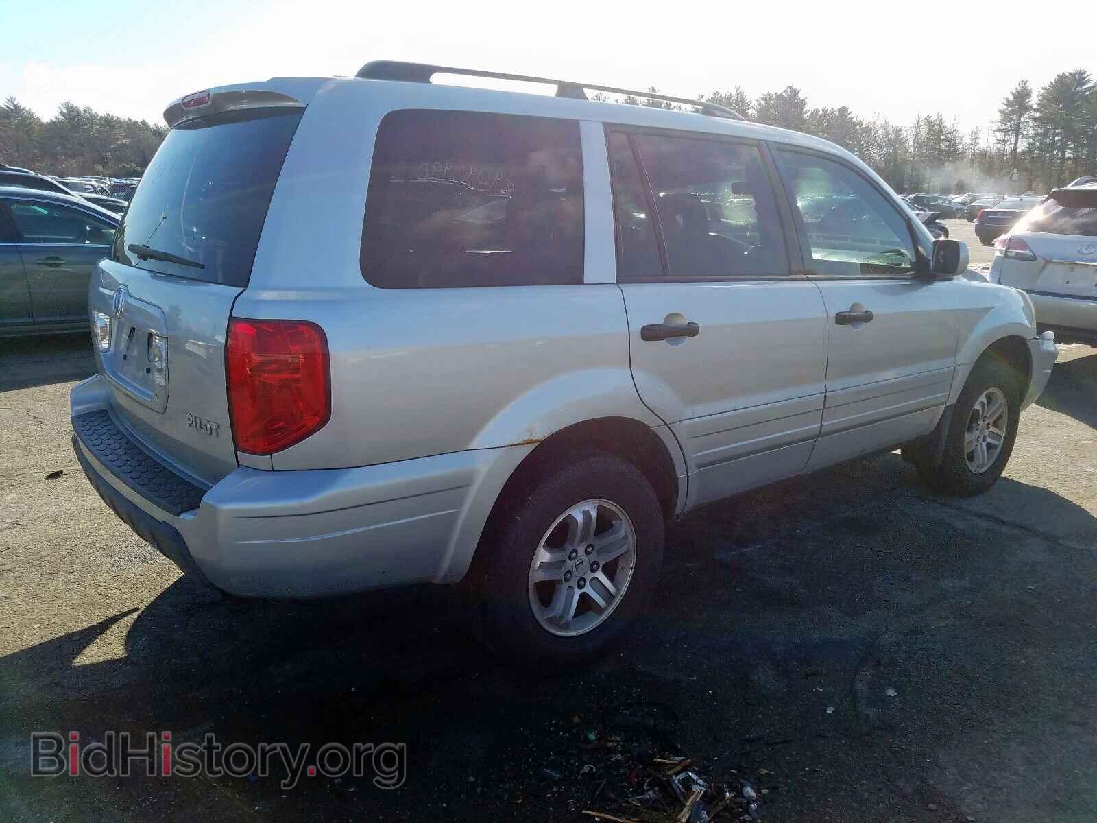 2005 HONDA PILOT - VIN: 2HKYF18445H539228 - Фото 4