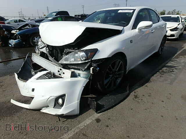 2012 LEXUS IS250 - VIN: JTHBF5C27C5161842 - Фото 2