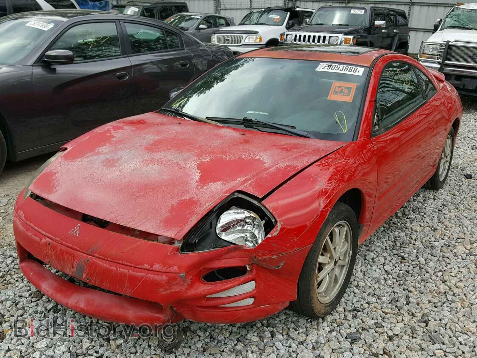 2000 MITSUBISHI ECLIPSE - VIN: 4A3AC44G0YE024353 - Фото 2