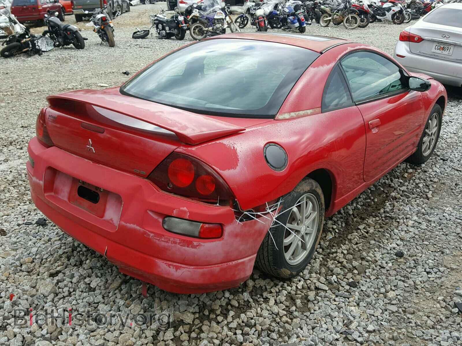 2000 MITSUBISHI ECLIPSE - VIN: 4A3AC44G0YE024353 - Фото 4