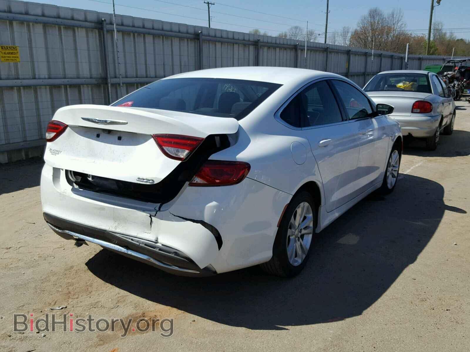 2016 CHRYSLER 200 - VIN: 1C3CCCAB9GN156609 - Фото 4