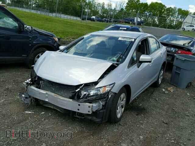 2014 HONDA CIVIC - VIN: 2HGFB2F5XEH555402 - Фото 2
