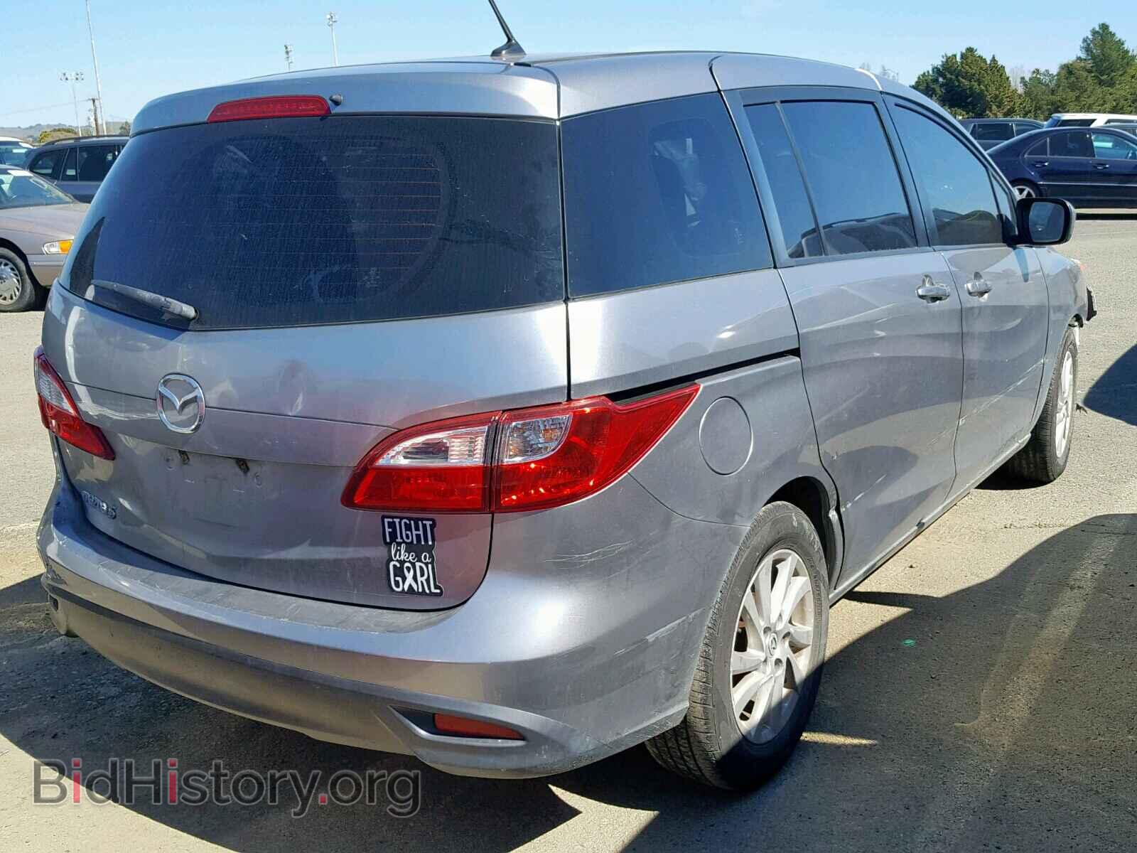 2012 MAZDA 5 - VIN: JM1CW2BL9C0133116 - Фото 4