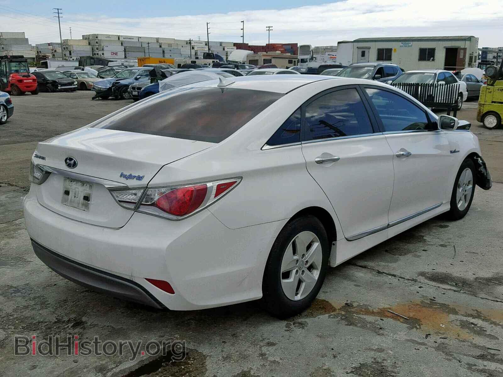 2012 HYUNDAI SONATA - VIN: KMHEC4A46CA055360 - Фото 4
