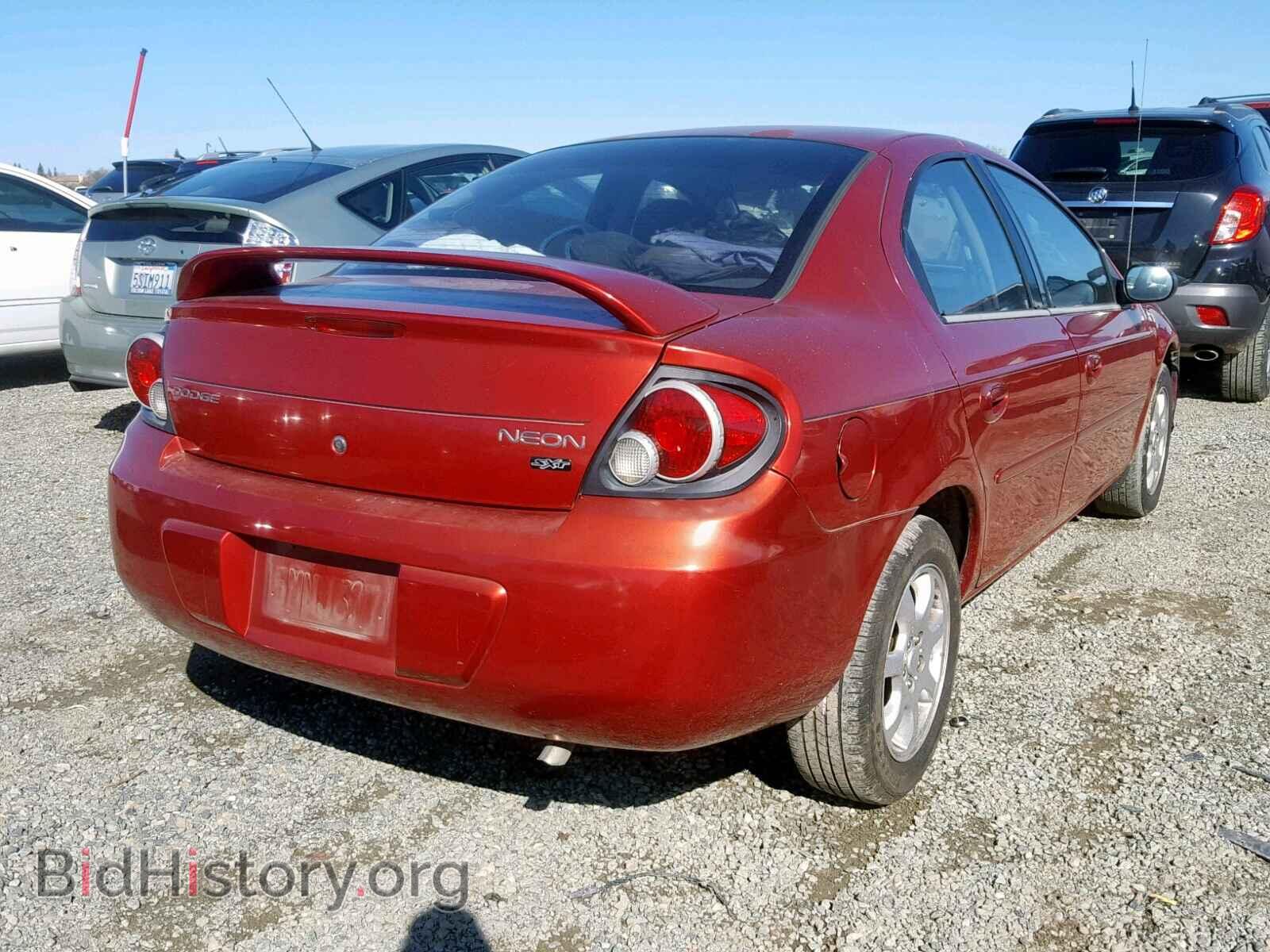 2005 DODGE NEON - VIN: 1B3ES56CX5D106696 - Фото 4