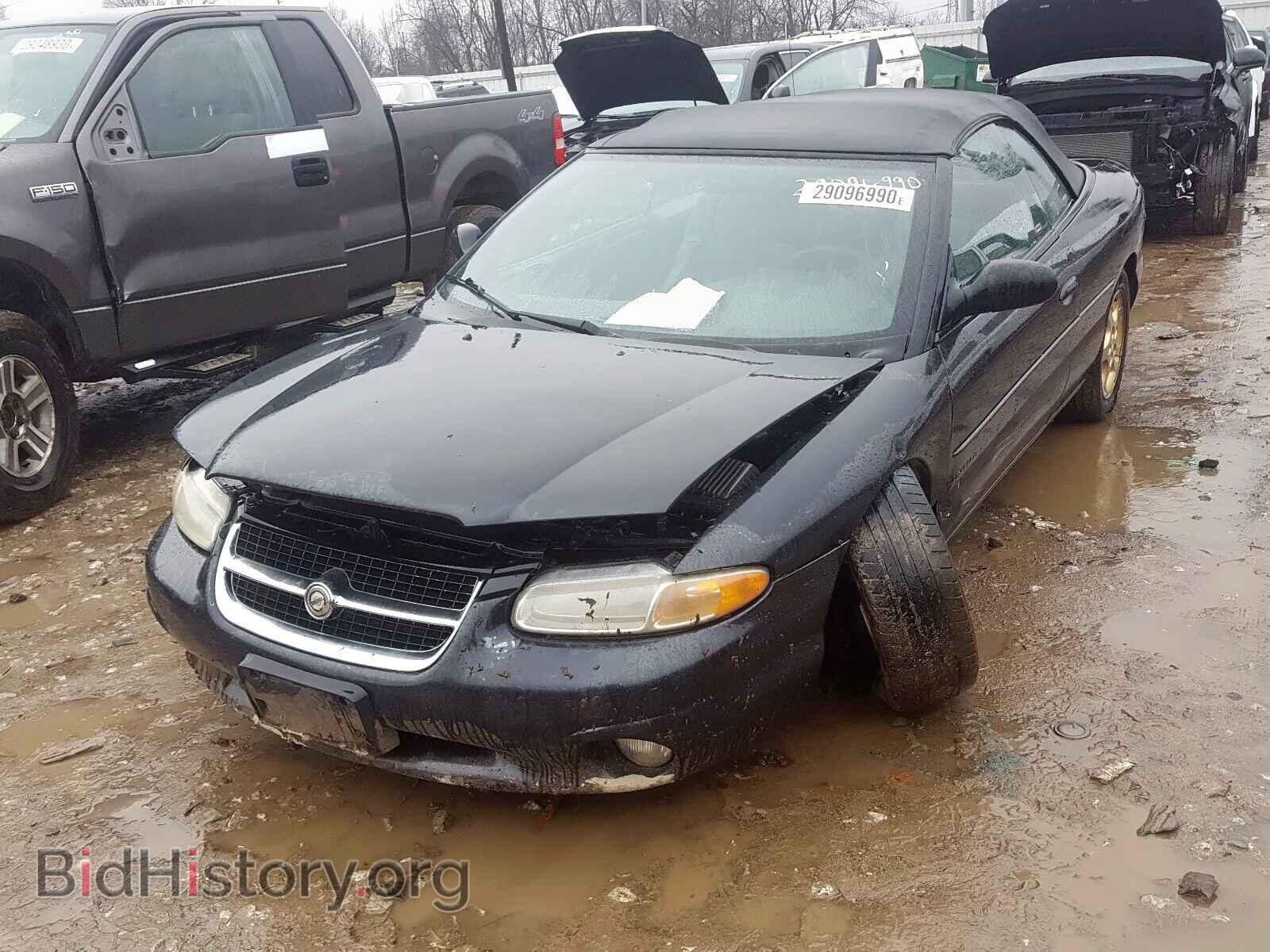 1998 CHRYSLER SEBRING - VIN: 3C3EL55H7WT270318 - Фото 2