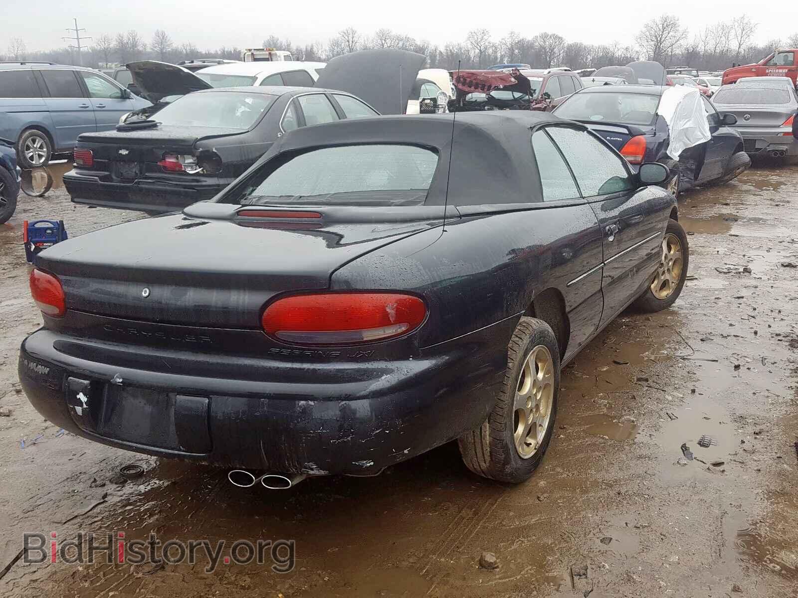 1998 CHRYSLER SEBRING - VIN: 3C3EL55H7WT270318 - Фото 4