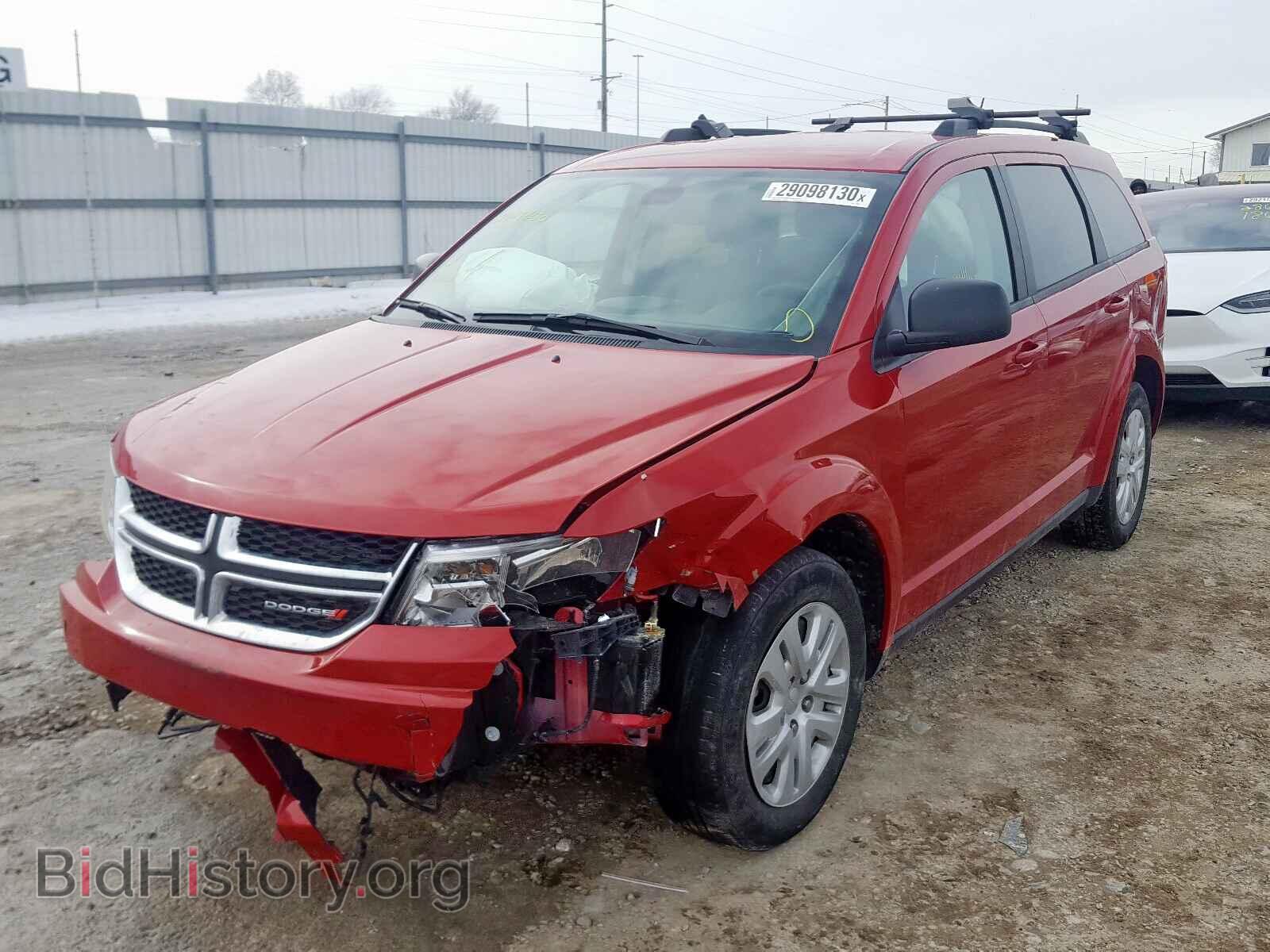 2018 DODGE JOURNEY SE - VIN: 3C4PDCAB3JT381657 - Фото 2