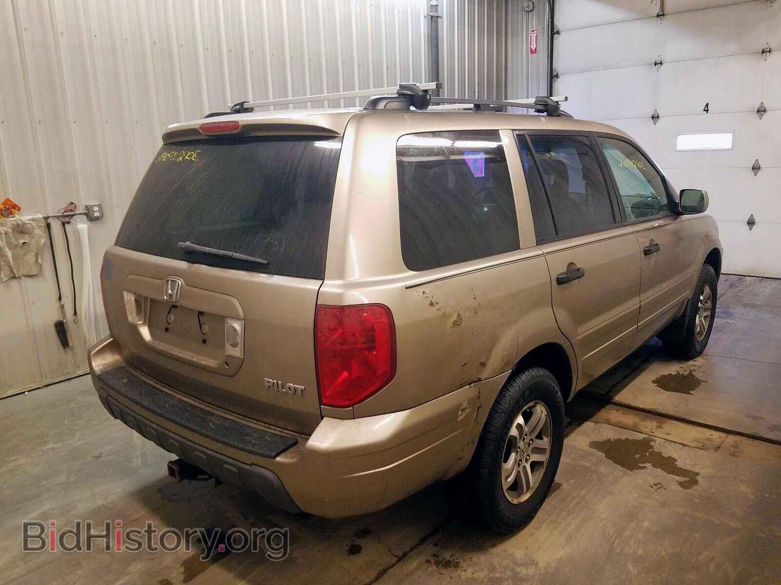 2005 HONDA PILOT - VIN: 5FNYF185X5B025469 - Фото 4
