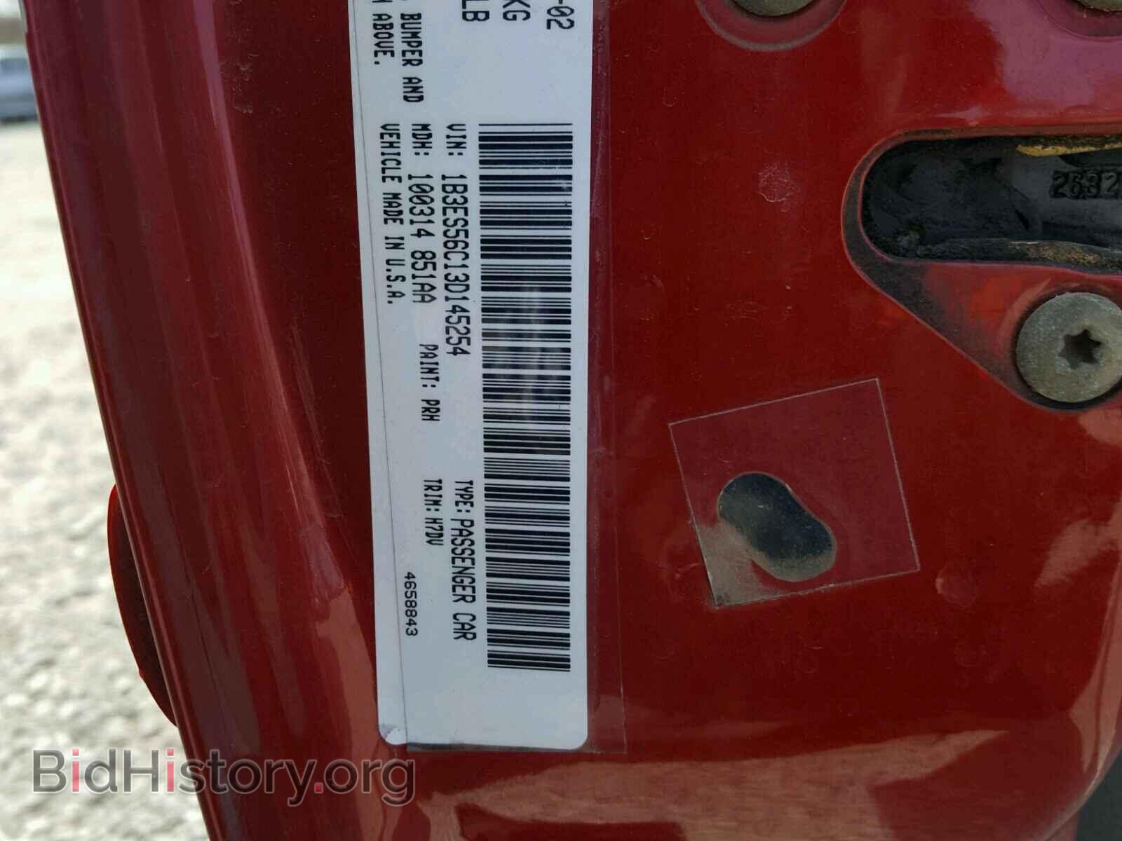 2003 DODGE NEON - VIN: 1B3ES56C13D145254 - Фото 10