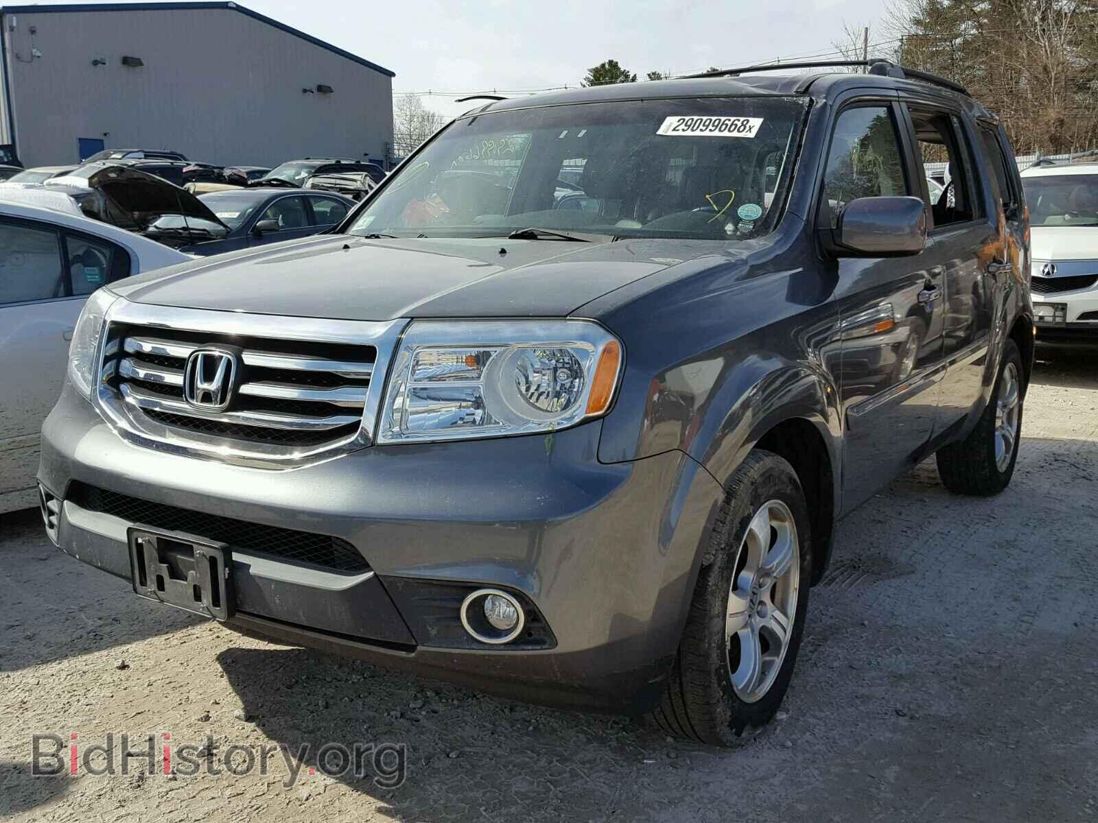 2012 HONDA PILOT - VIN: 5FNYF4H54CB049653 - Фото 2