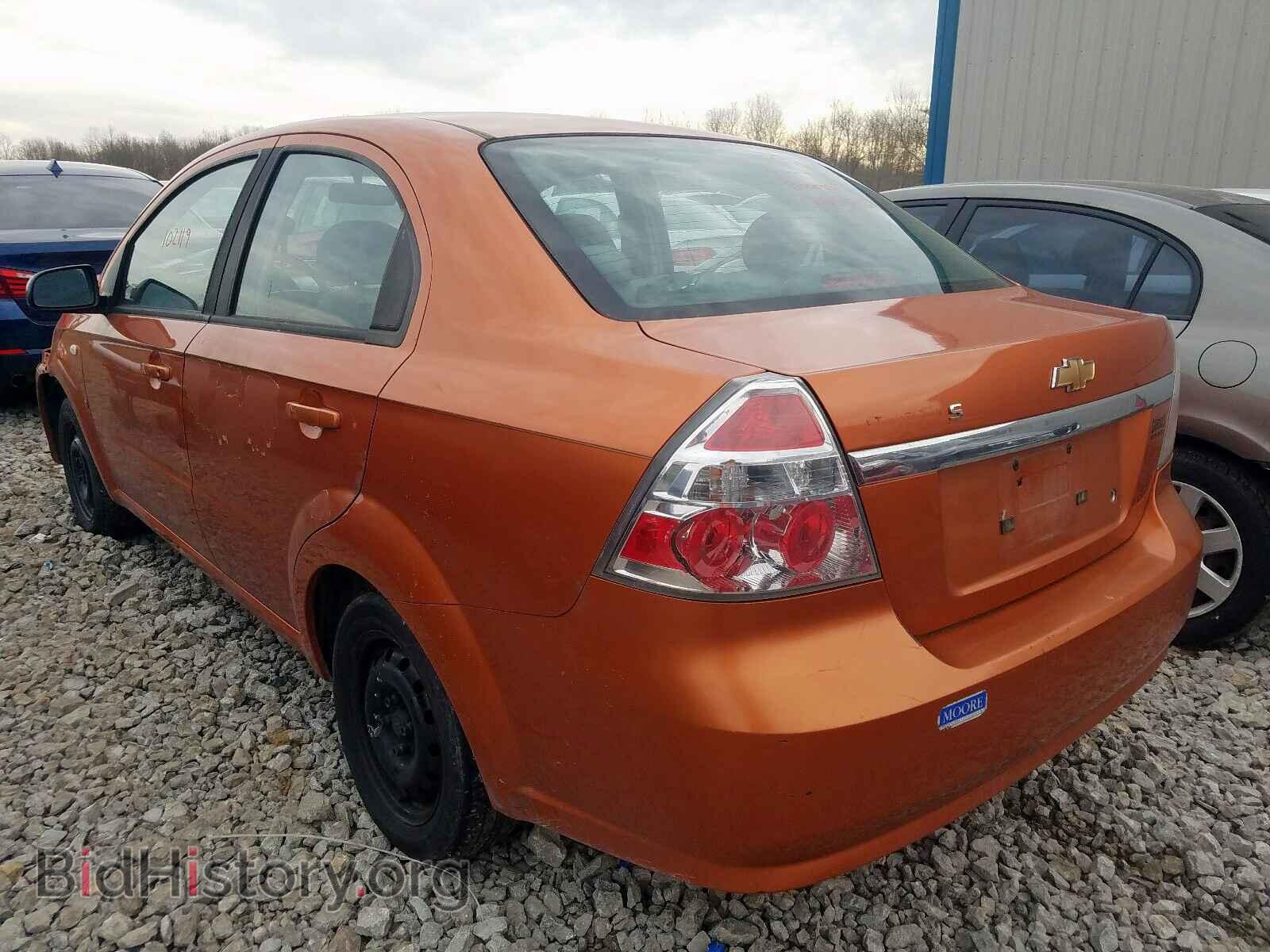 2007 CHEVROLET AVEO - VIN: KL1TD56677B101343 - Фото 3