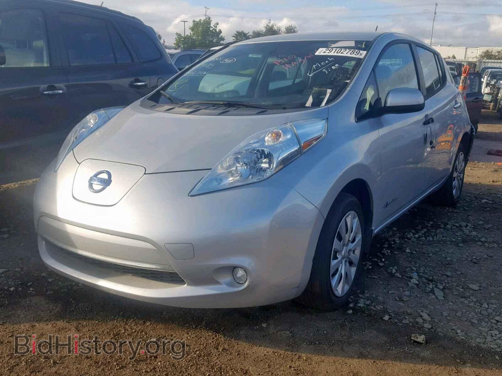 2015 NISSAN LEAF - VIN: 1N4AZ0CP5FC333794 - Фото 2