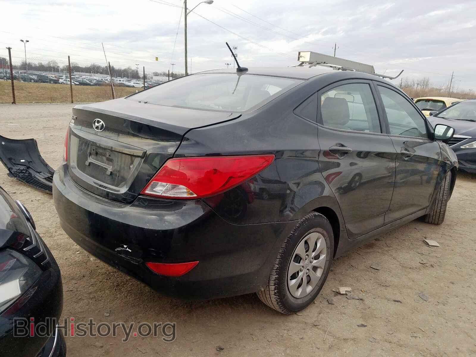 2015 HYUNDAI ACCENT - VIN: KMHCT4AE1FU853395 - Фото 4