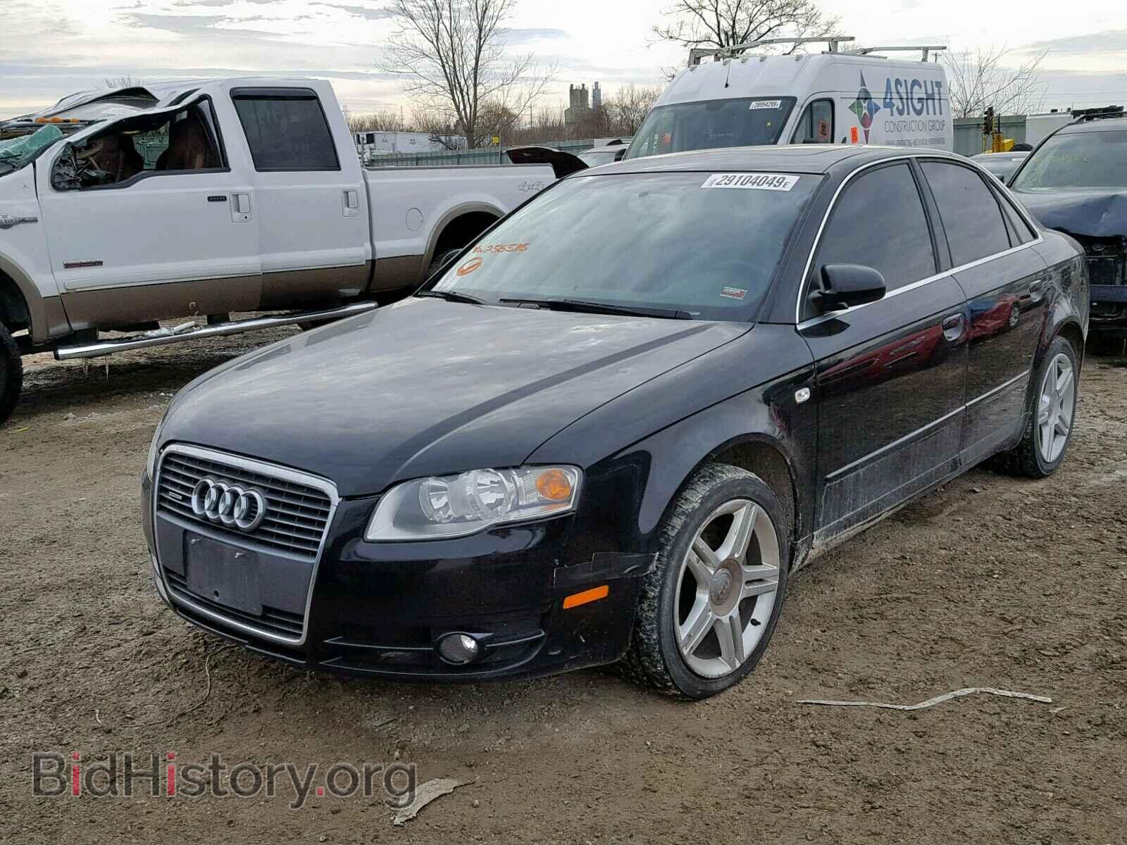 2007 AUDI A4 - VIN: WAUDF78E57A256516 - Фото 2
