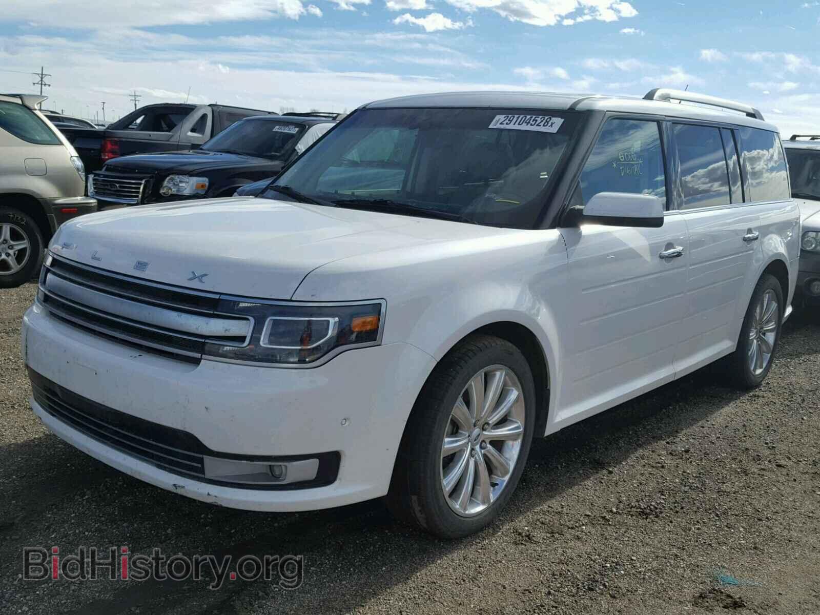 2014 FORD FLEX LIMIT - VIN: 2FMHK6DT7EBD38355 - Фото 2