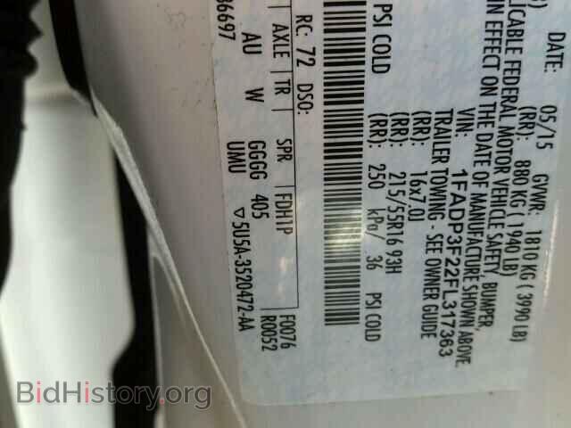 2015 FORD FOCUS - VIN: 1FADP3F22FL317363 - Photo 10