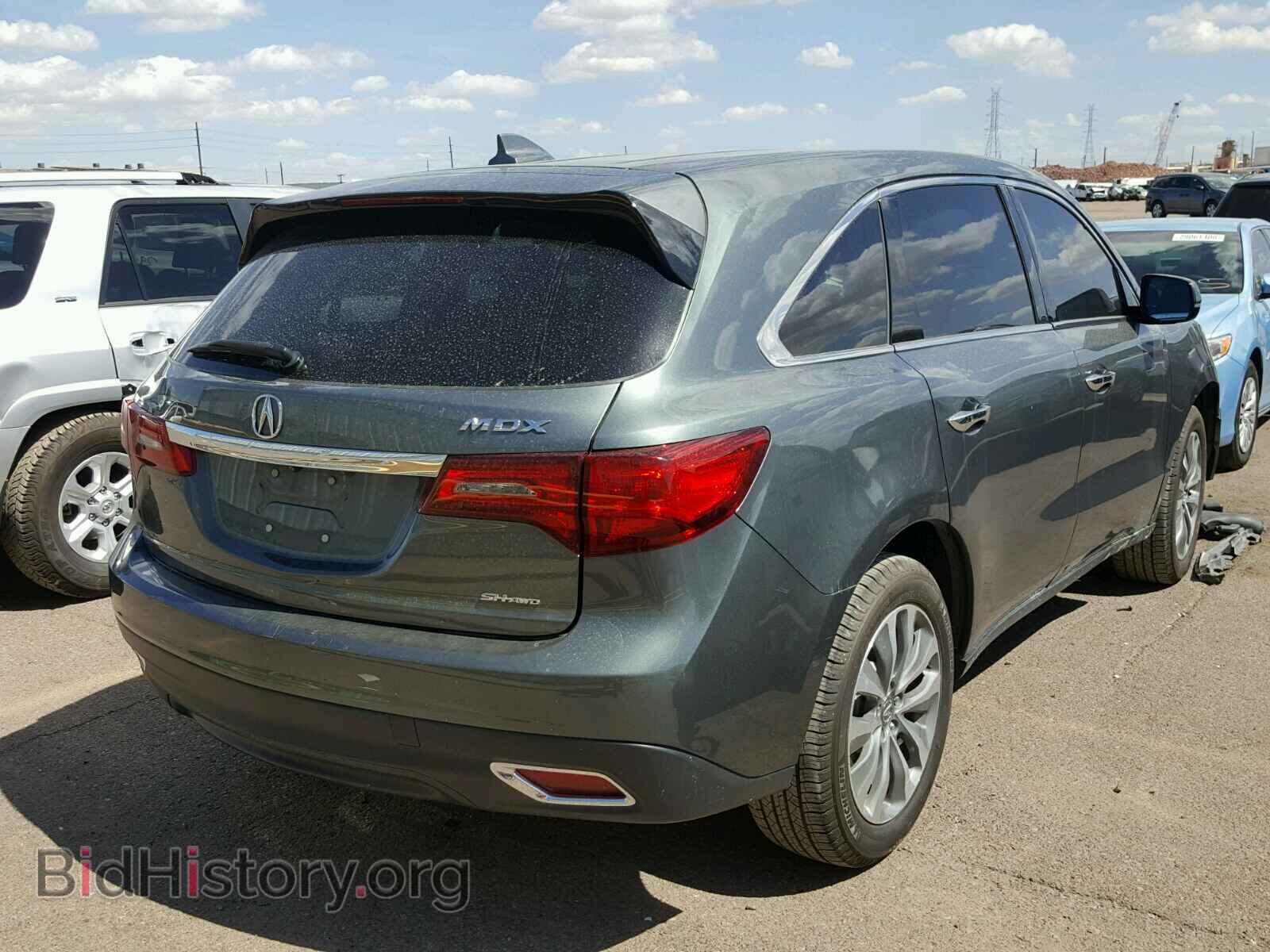 2015 ACURA MDX - VIN: 5FRYD4H45FB016189 - Фото 4