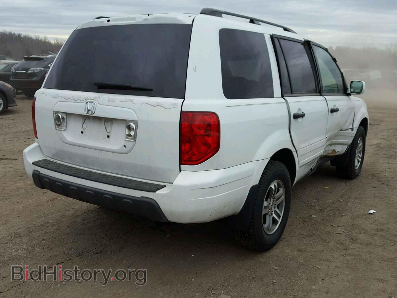 2005 HONDA PILOT - VIN: 5FNYF18665B067047 - Фото 4