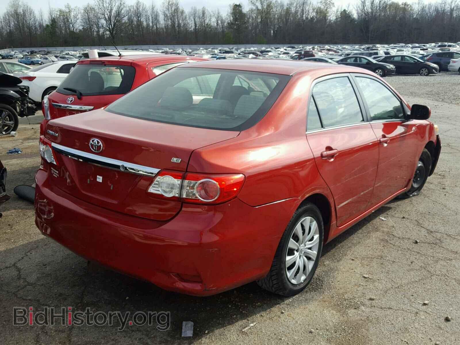 2013 TOYOTA COROLLA BA - VIN: 2T1BU4EE4DC004492 - Фото 4