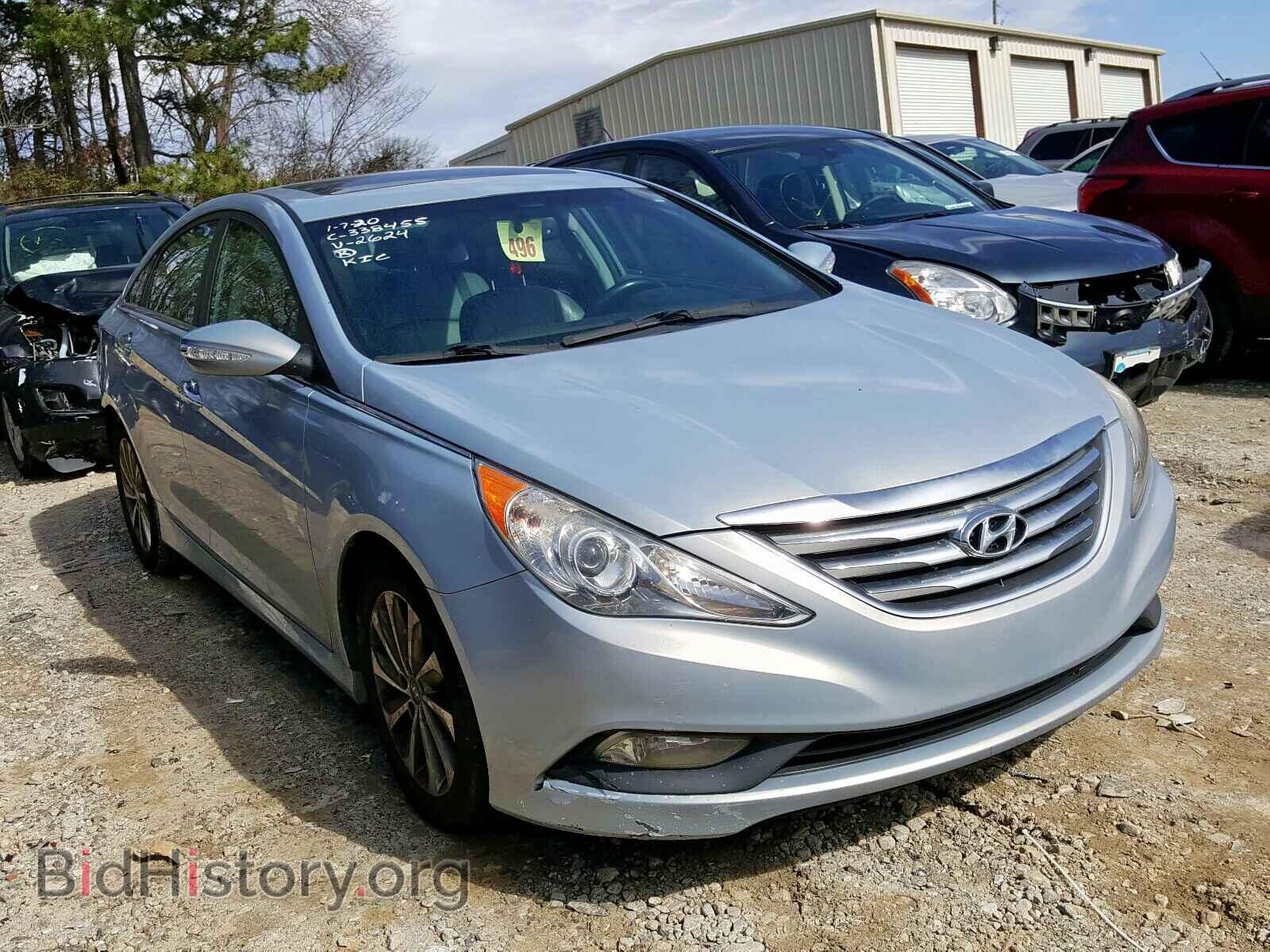 Photo 5NPEC4AB8EH862624 - HYUNDAI SONATA 2014
