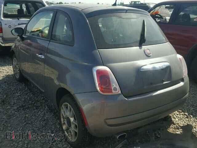 2012 FIAT 500 - VIN: 3C3CFFAR0CT285158 - Фото 3