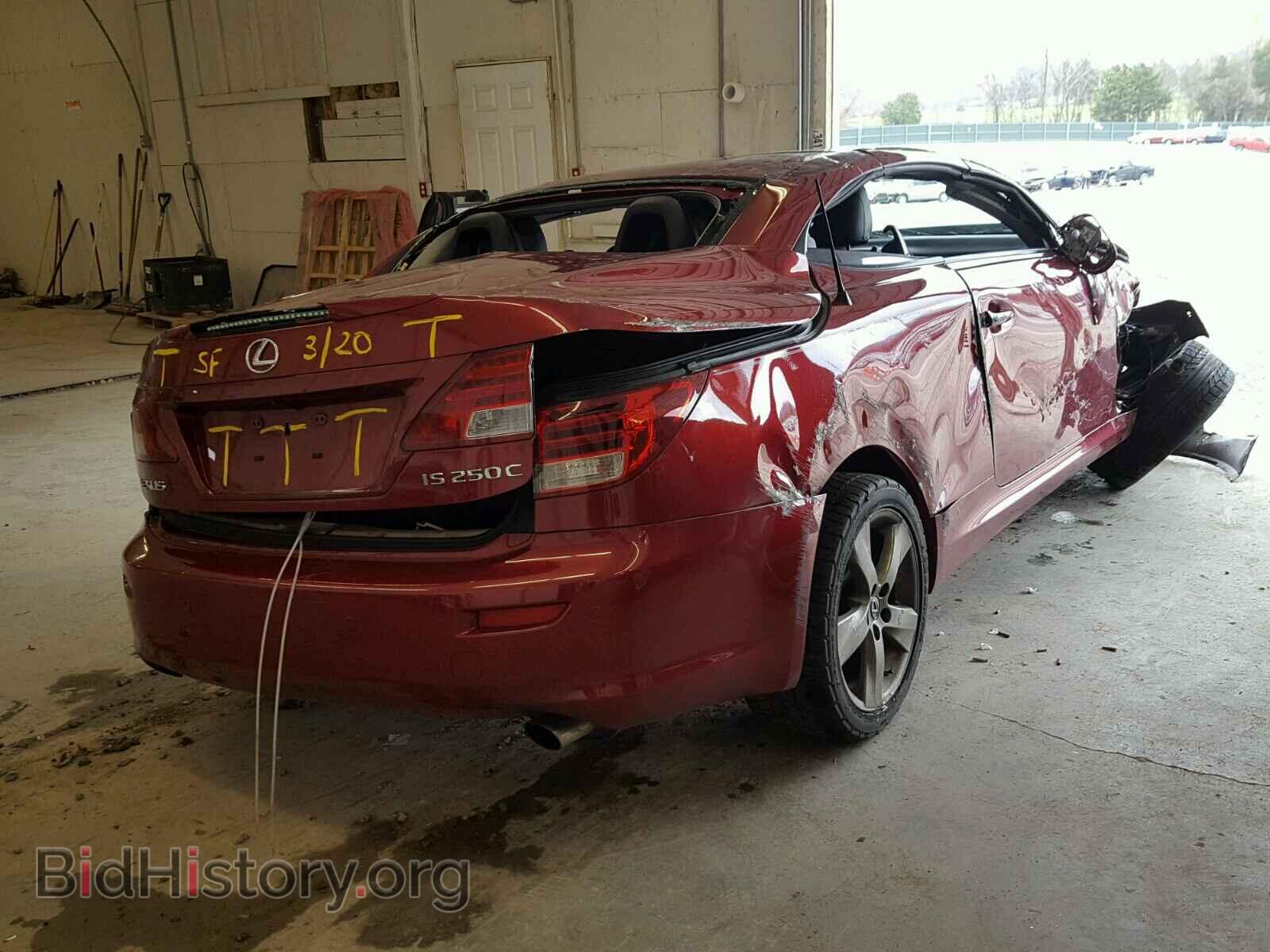 2010 LEXUS IS250 - VIN: JTHFF2C21A2508192 - Фото 4
