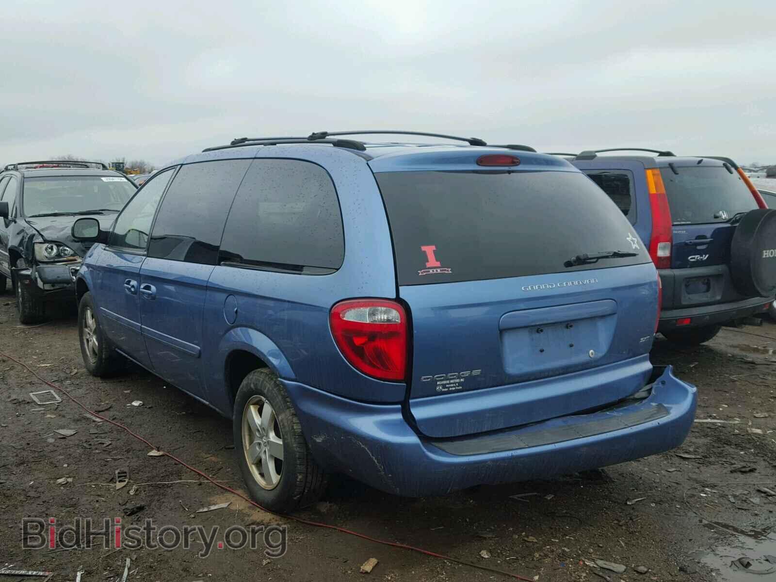 2007 DODGE CARAVAN - VIN: 2D8GP44L57R320986 - Фото 3