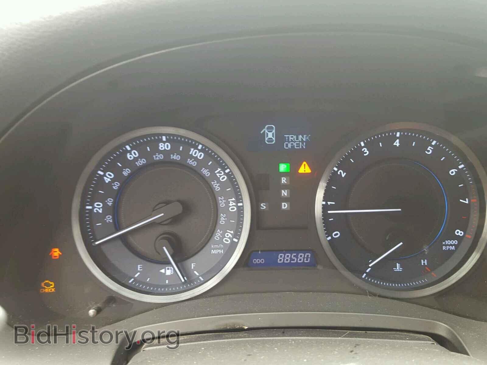 2012 LEXUS IS250 - VIN: JTHBF5C25C5164576 - Фото 8