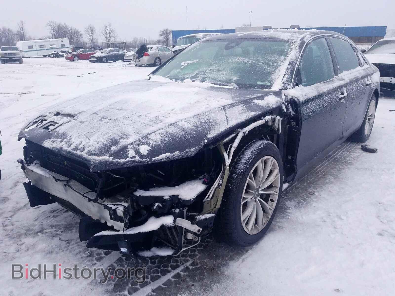 2014 AUDI A8 - VIN: WAURGAFDXEN004650 - Фото 2
