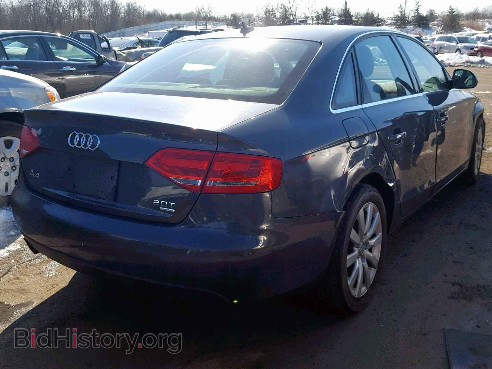 2009 AUDI A4 - VIN: WAUSF78K19N028005 - Фото 4
