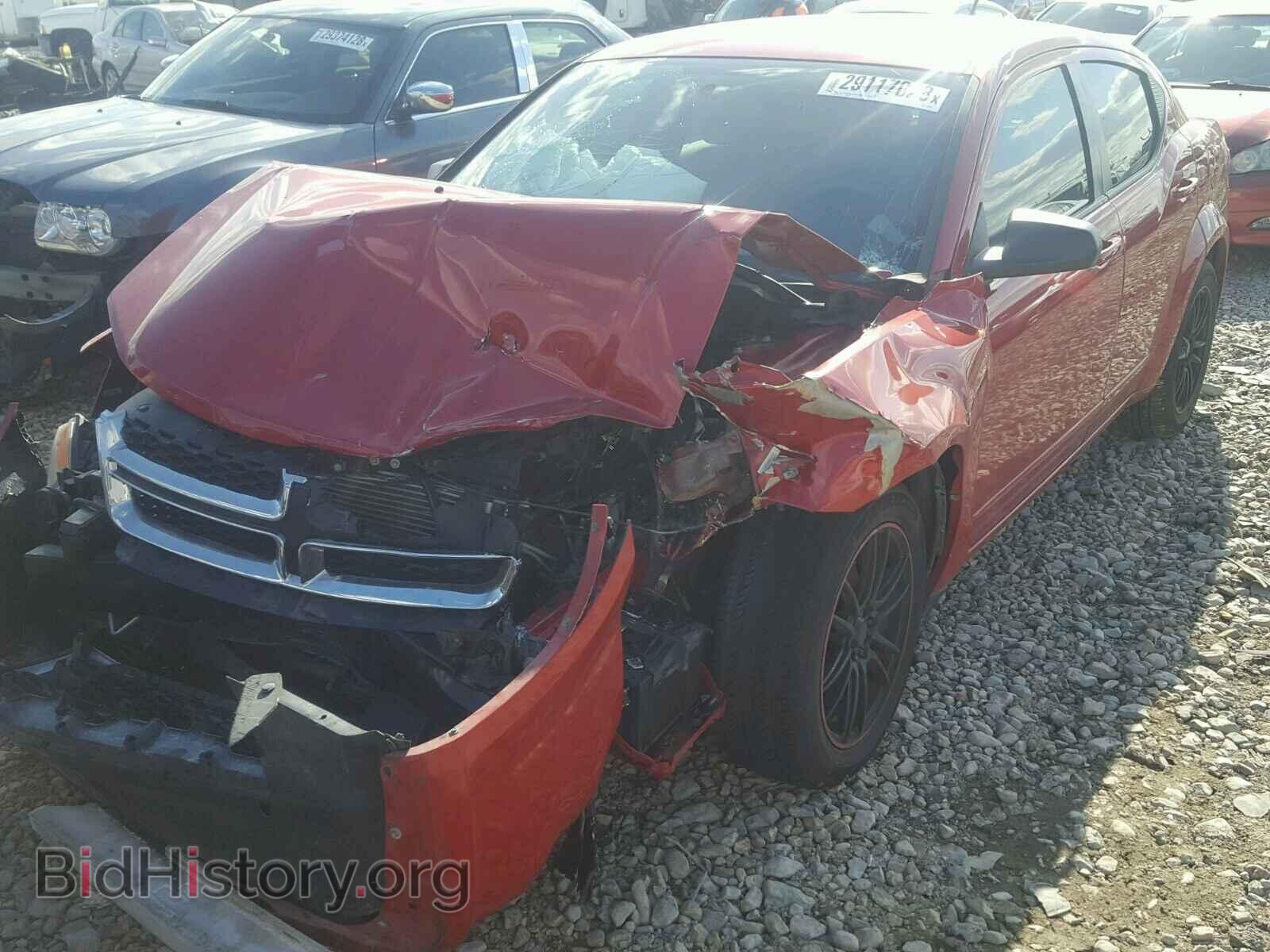 2012 DODGE AVENGER - VIN: 1C3CDZAB4CN154020 - Фото 2