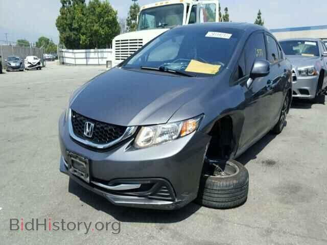 2013 HONDA CIVIC - VIN: 2HGFB2F86DH504259 - Фото 2