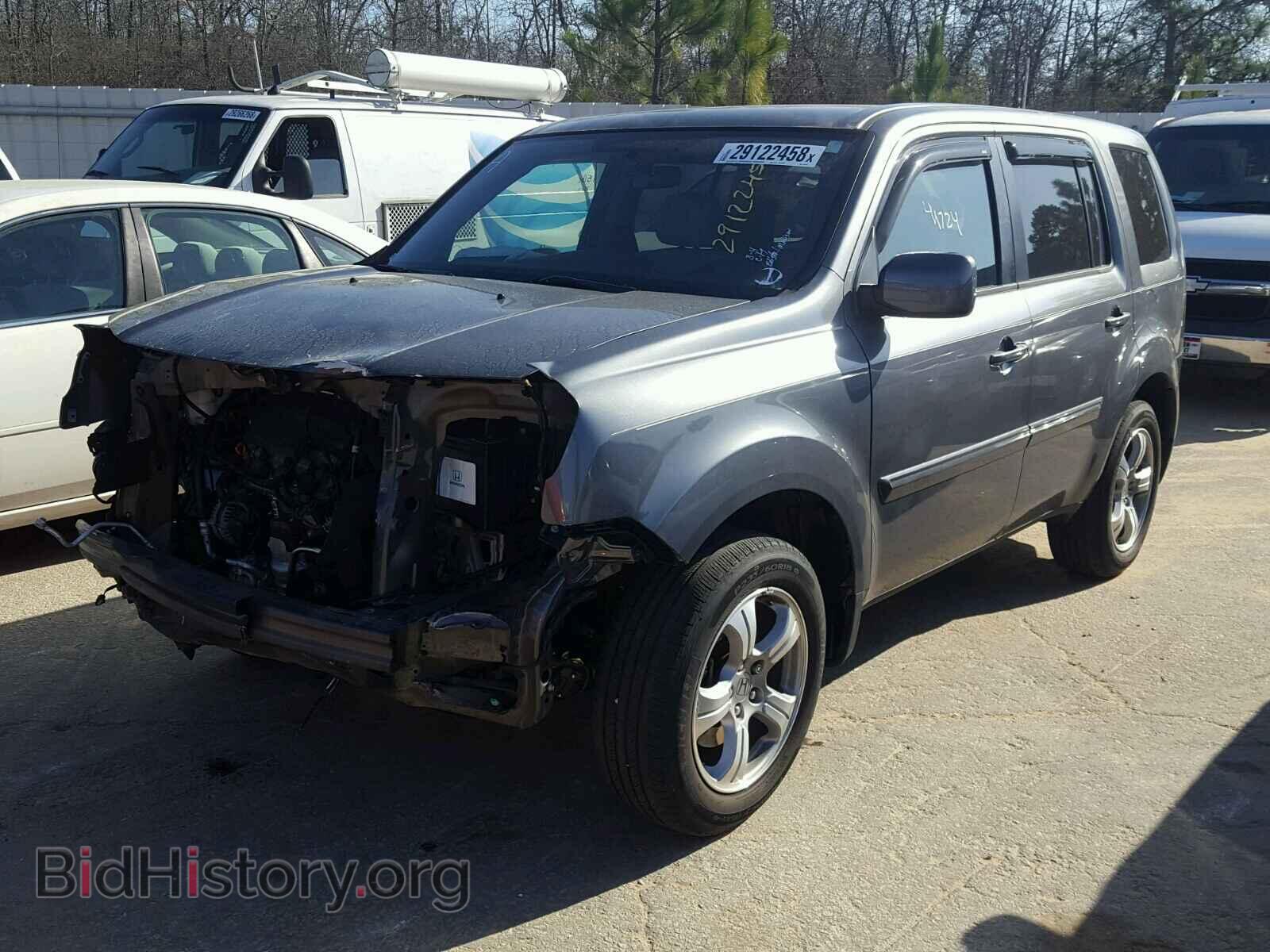 2013 HONDA PILOT - VIN: 5FNYF3H43DB024925 - Фото 2