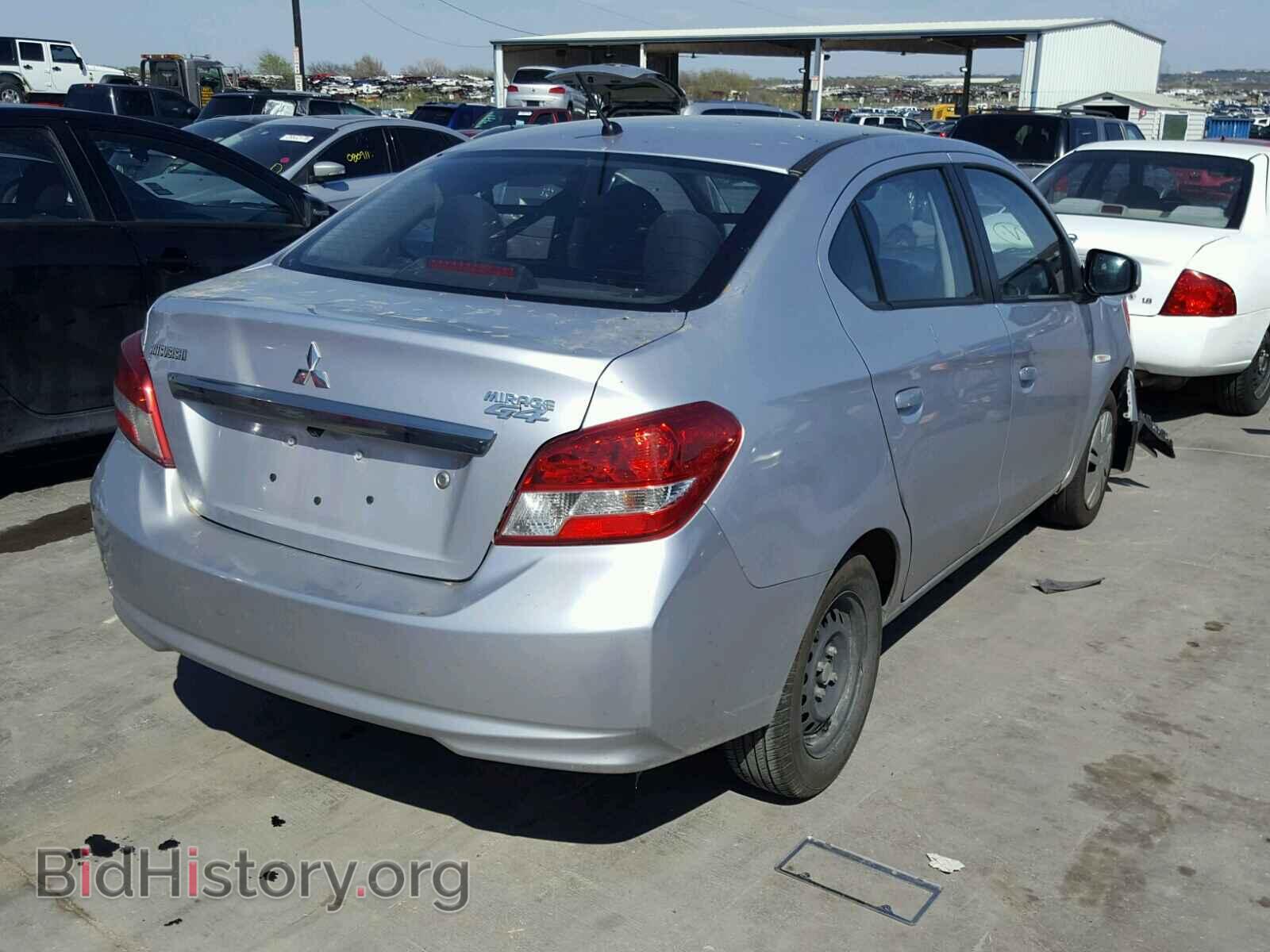2017 MITSUBISHI MIRAGE - VIN: ML32F3FJ2HHF11477 - Фото 4