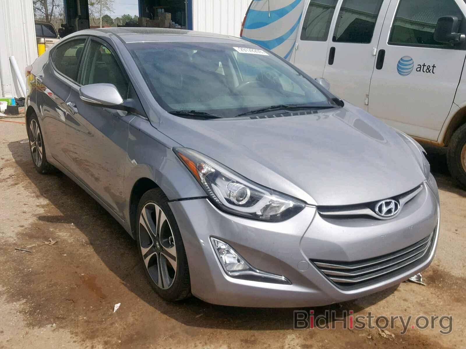 Photo KMHDH4AH3EU168992 - HYUNDAI ELANTRA 2014