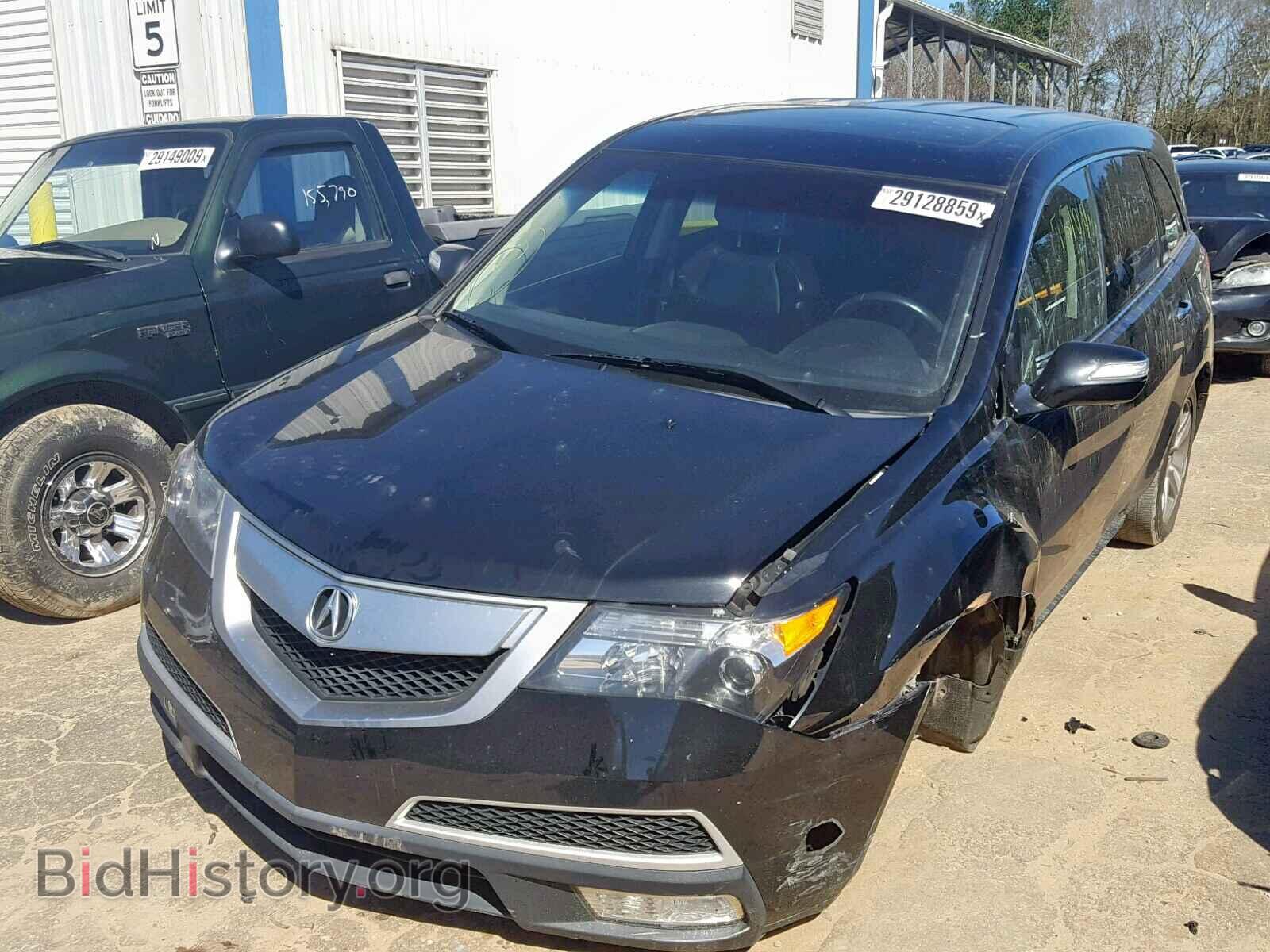 2012 ACURA MDX - VIN: 2HNYD2H28CH536651 - Фото 2