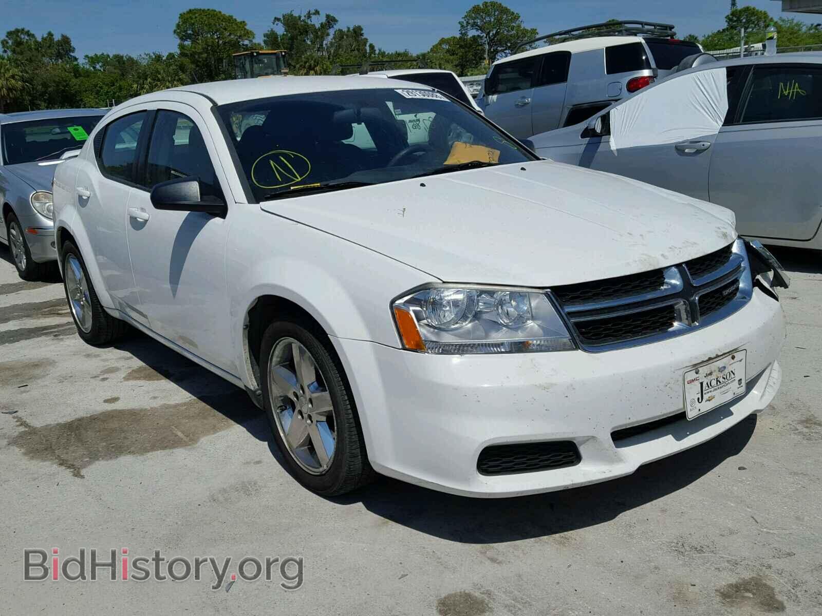Фотография 1C3CDZAB9CN140985 - DODGE AVENGER 2012