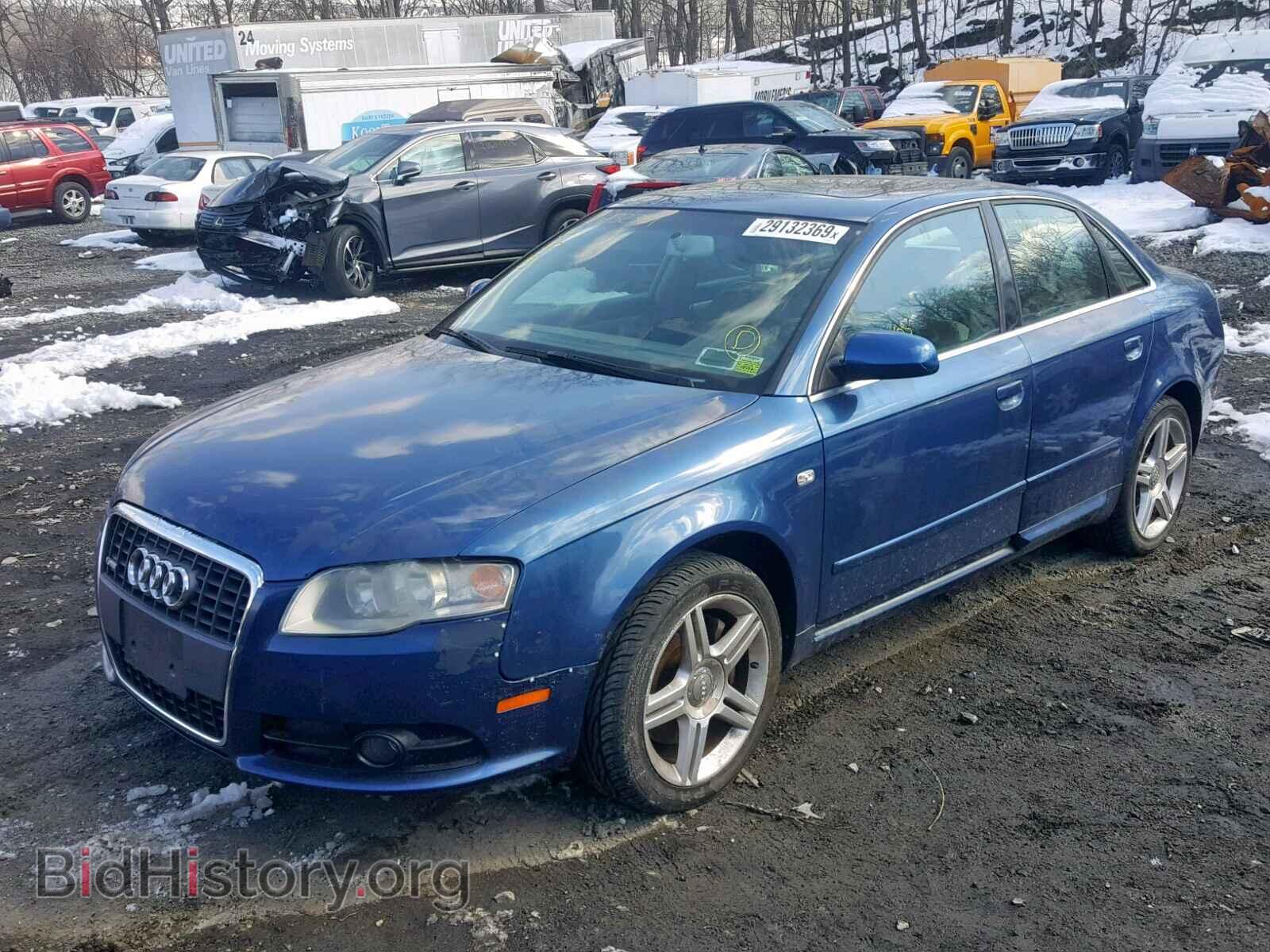 2008 AUDI A4 - VIN: WAUDF78E68A075605 - Фото 2