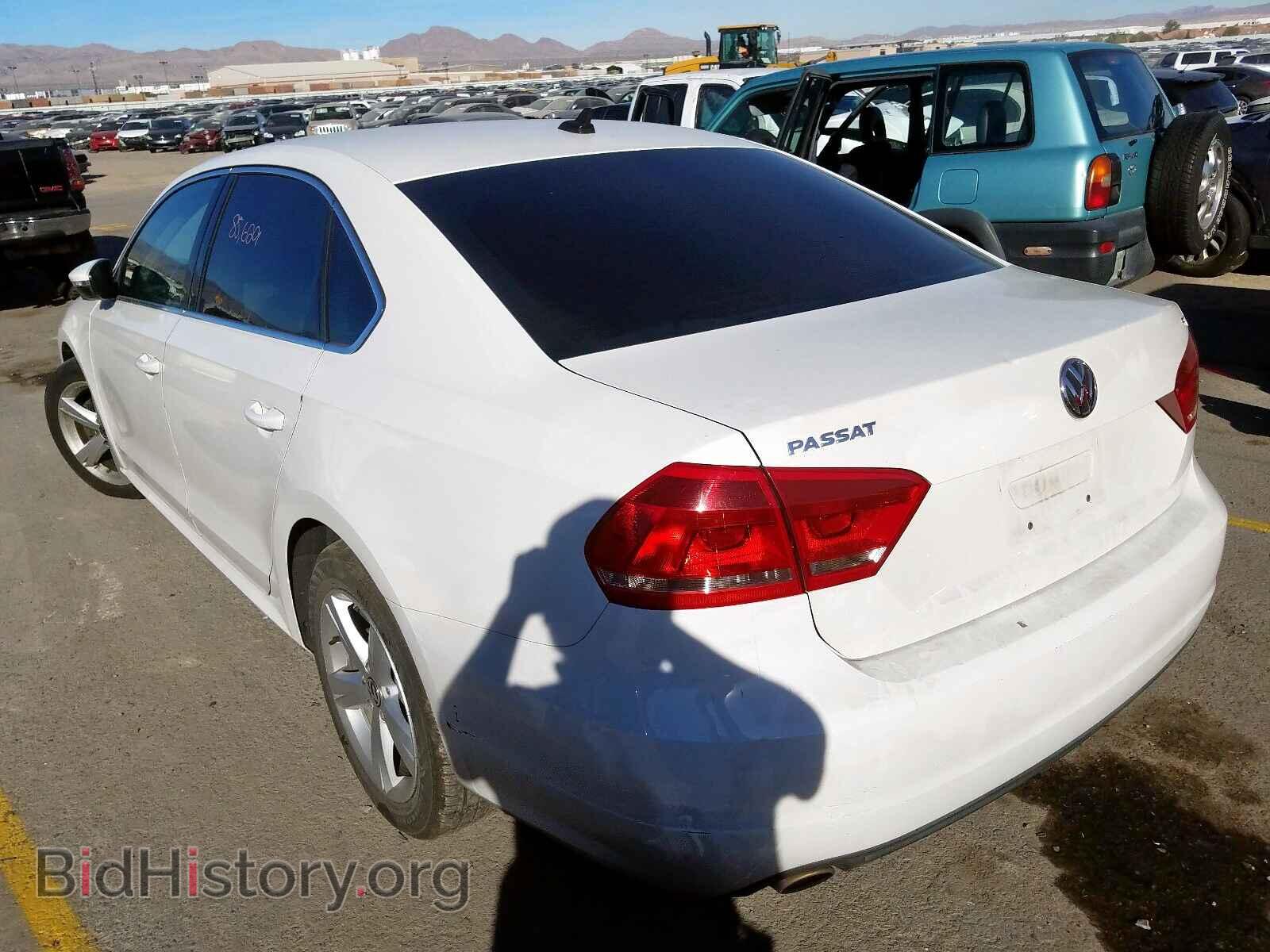 2014 VOLKSWAGEN PASSAT - VIN: 1VWBP7A33EC009008 - Фото 3