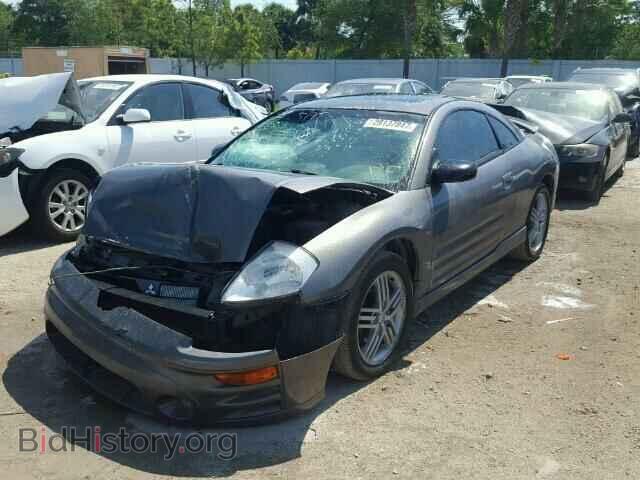 2004 MITSUBISHI ECLIPSE - VIN: 4A3AC84H84E041184 - Фото 2