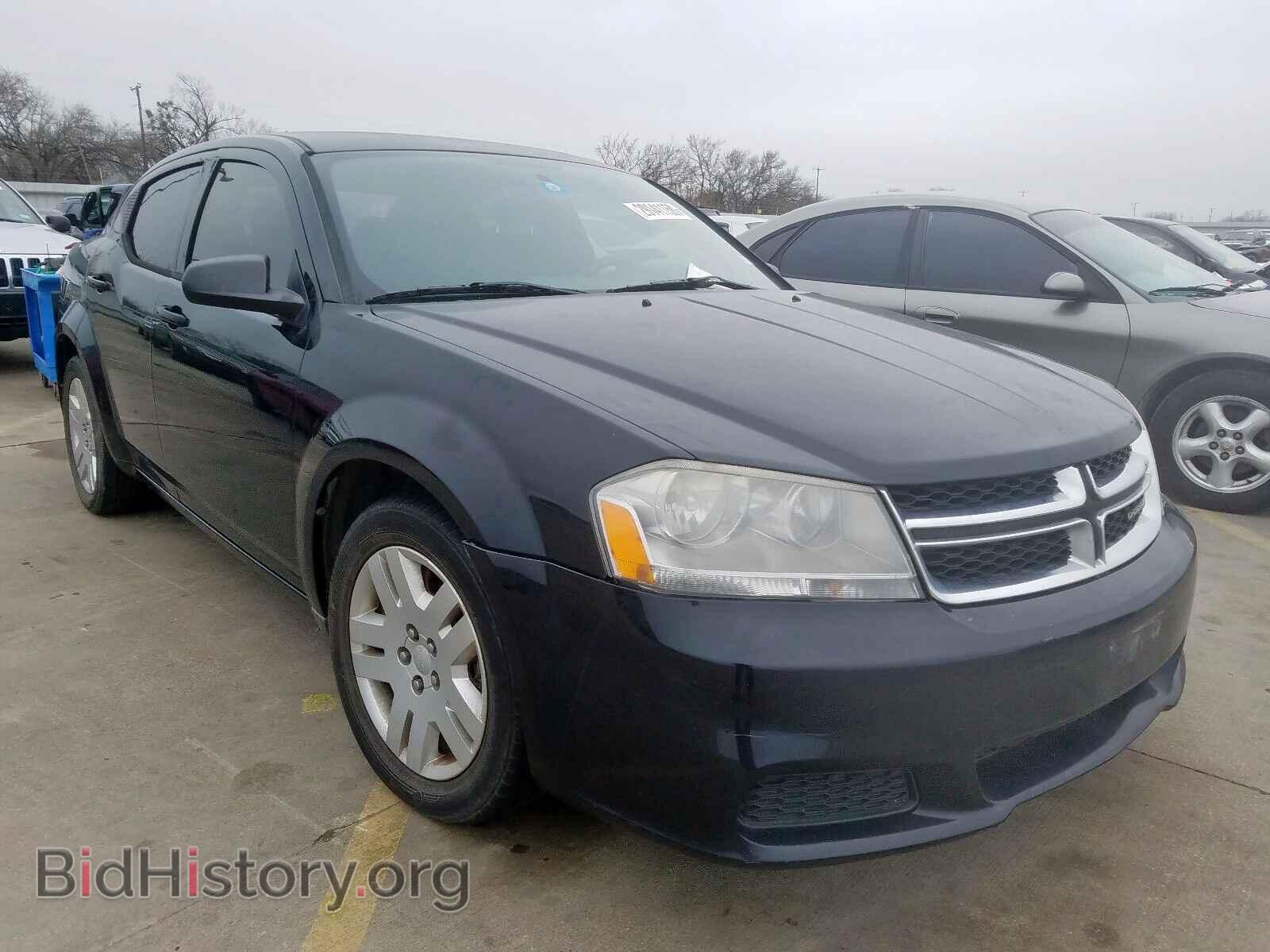 Photo 1C3CDZAB1CN220765 - DODGE AVENGER 2012