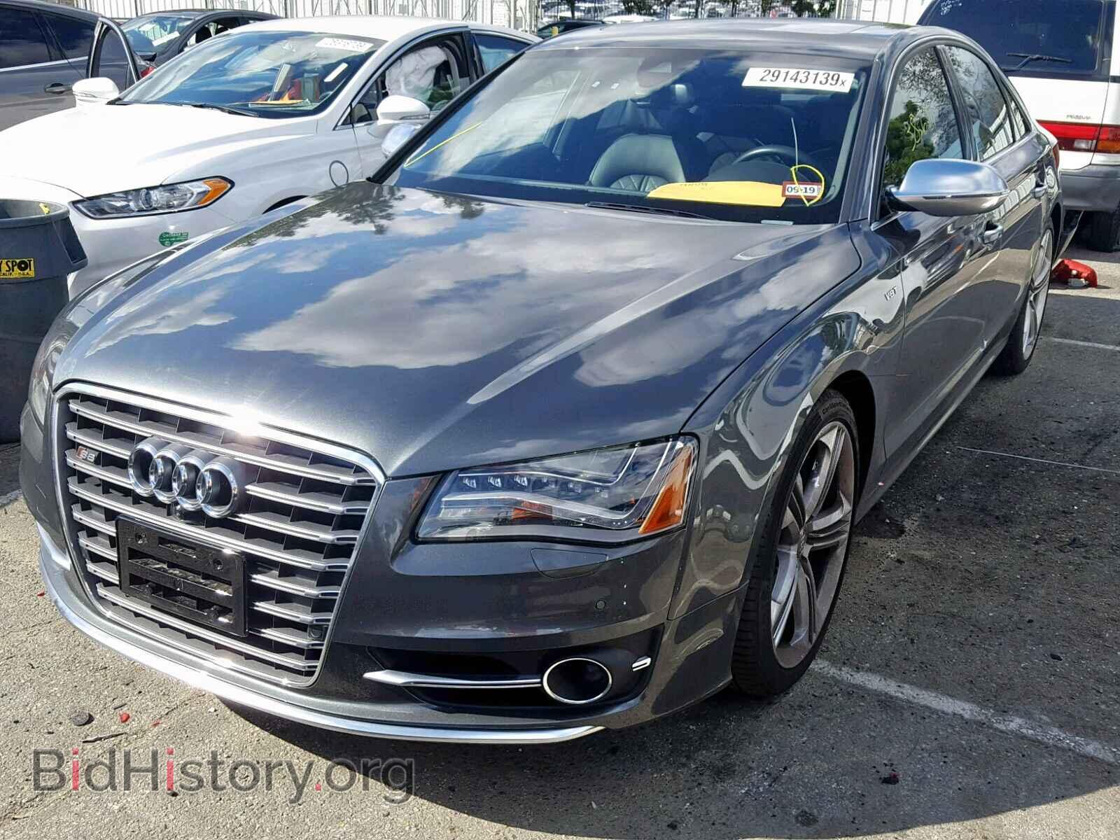 2013 AUDI S8 - VIN: WAUD2AFD7DN019680 - Фото 2