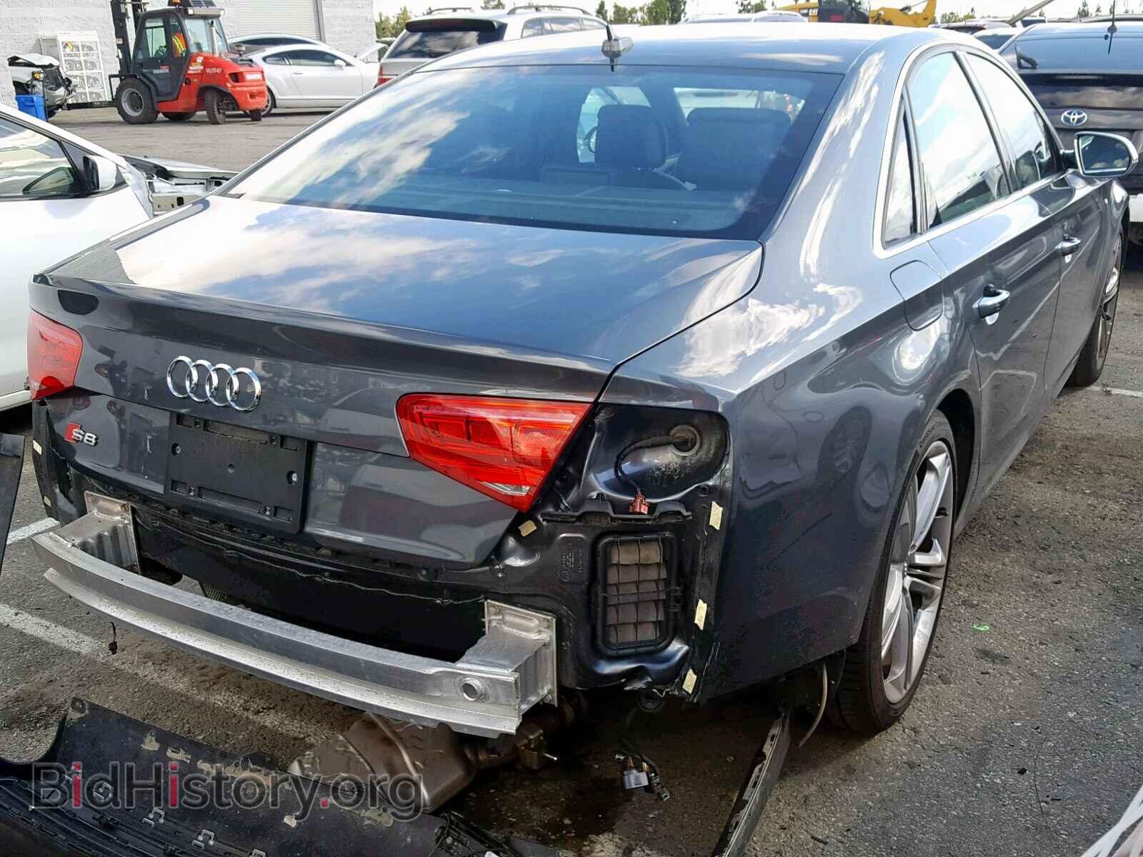 2013 AUDI S8 - VIN: WAUD2AFD7DN019680 - Фото 4