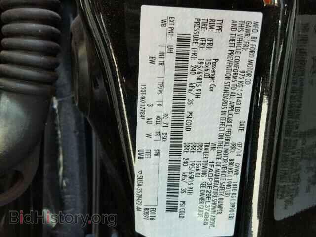 2014 FORD FOCUS - VIN: 1FADP3E29EL374868 - Photo 9