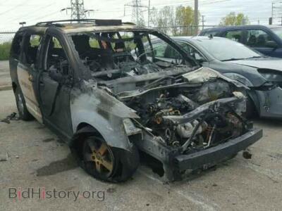 2010 Dodge CARAVAN Grand Cara, white — VIN 2D4RN5D11AR496736, Copart