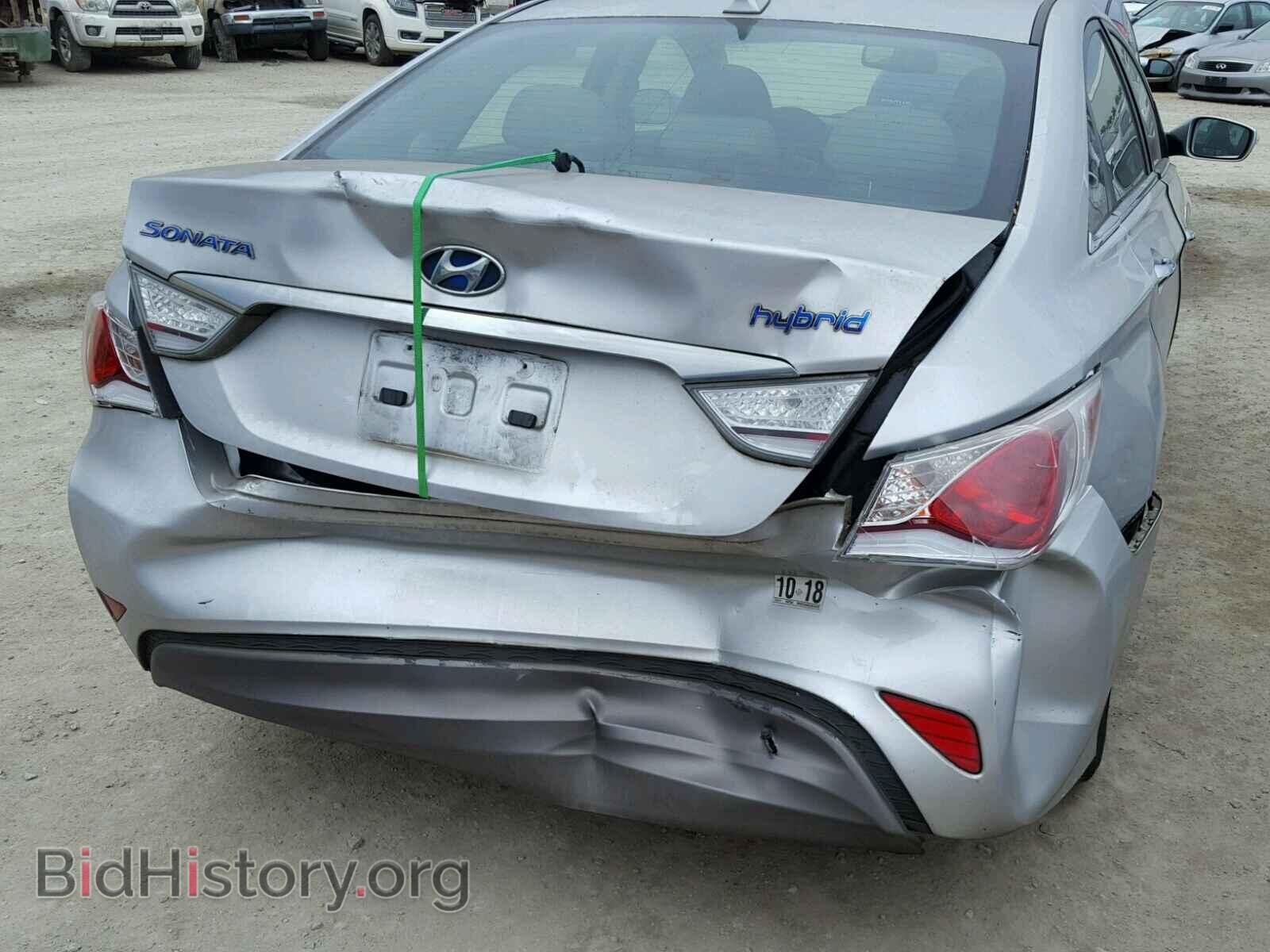 2012 HYUNDAI SONATA - VIN: KMHEC4A46CA034976 - Фото 9