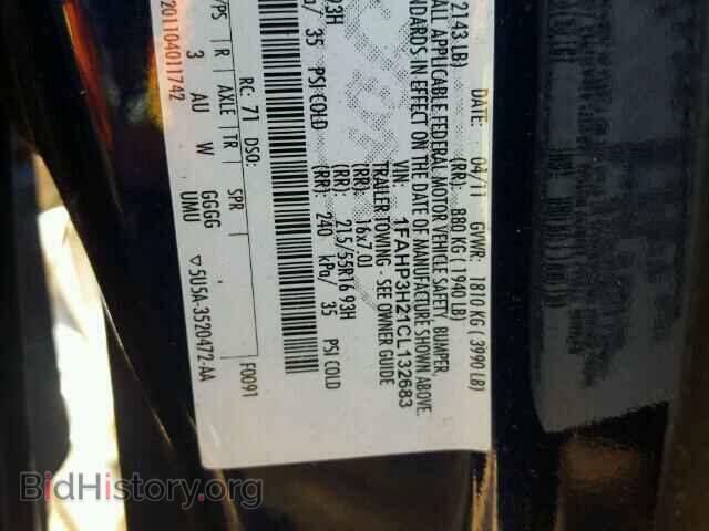 2012 FORD FOCUS - VIN: 1FAHP3H21CL132683 - Photo 10