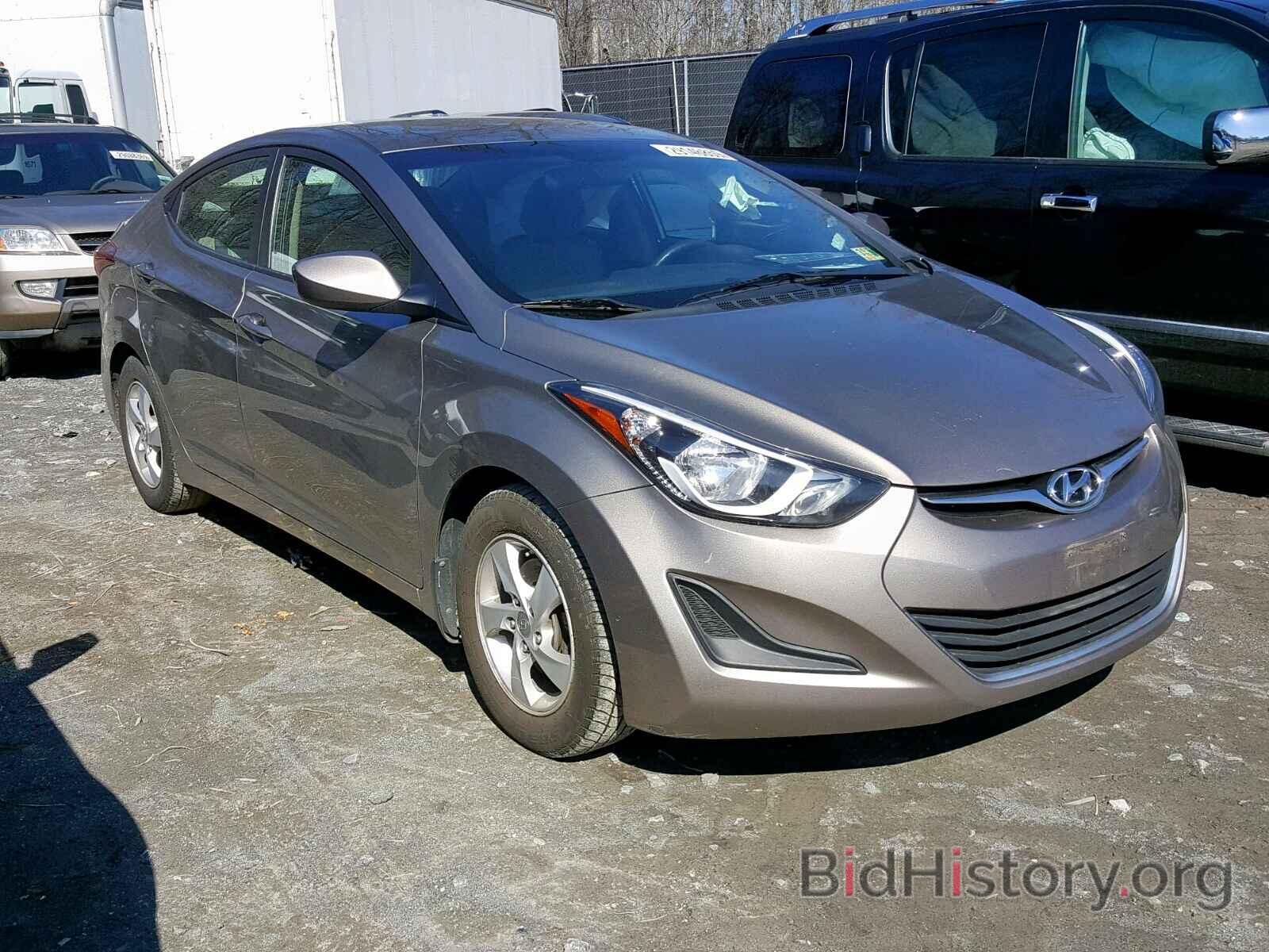 Photo 5NPDH4AE7EH488787 - HYUNDAI ELANTRA 2014